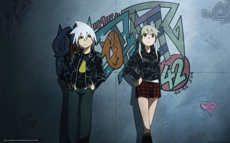 anime characters in leather jackets