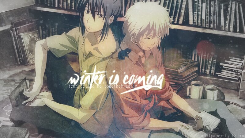 anime characters in library