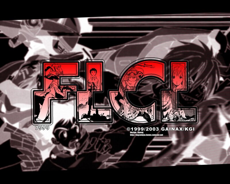 Anime Characters in Logo — Red