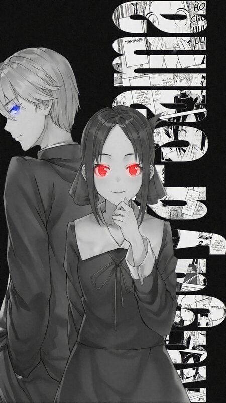 Anime Characters in Manga Panels — Black