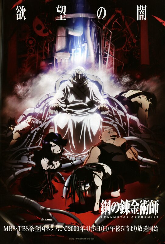 Anime Characters in Mechanical Room — Black