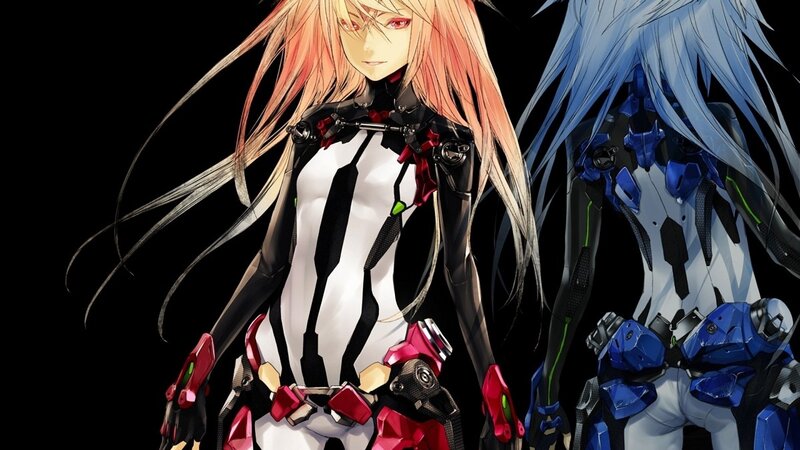 Anime Characters in Mechs — Black