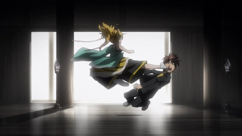 Anime Characters in Motion — Black, Dramatic, Character