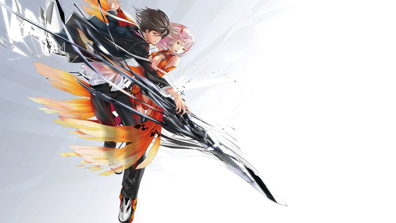 Anime Characters in Motion — Black, Dynamic, Intense