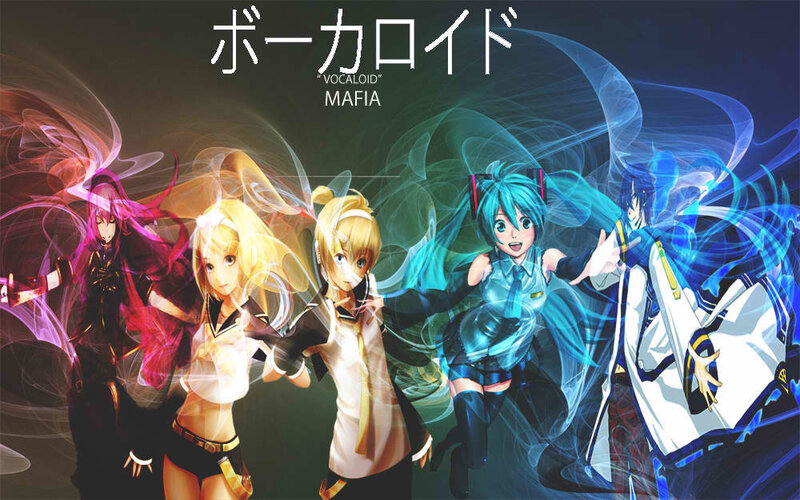 Anime Characters in Motion — Blue