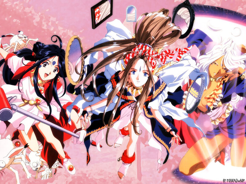 Anime Characters in Motion — Pink