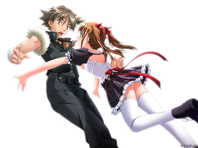 Anime Characters in Motion — White, Dynamic, Male Character