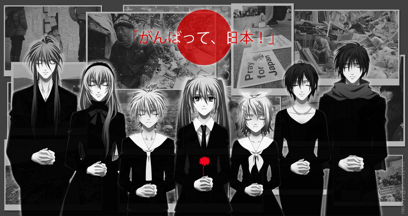 Anime Characters in Mourning
