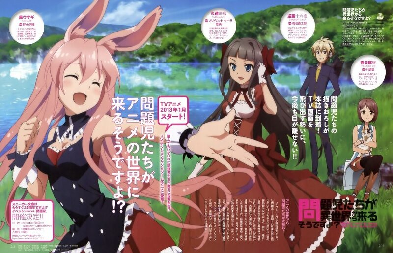Anime Characters in Nature