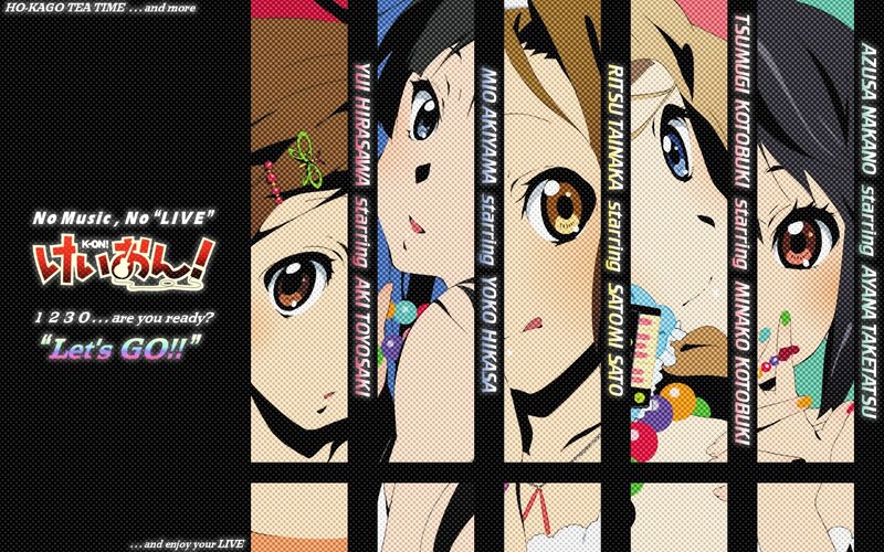 Anime Characters in Panels — Black, Energetic