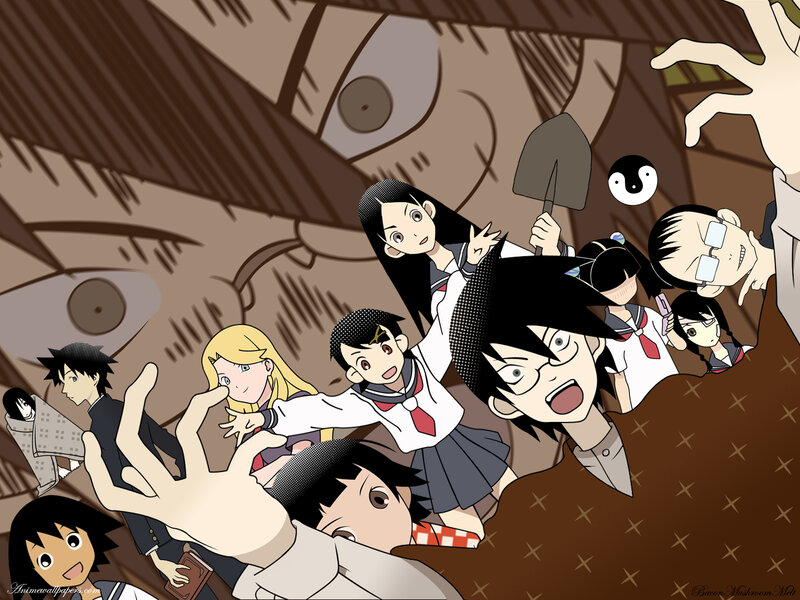 Anime Characters in Panic — Brown