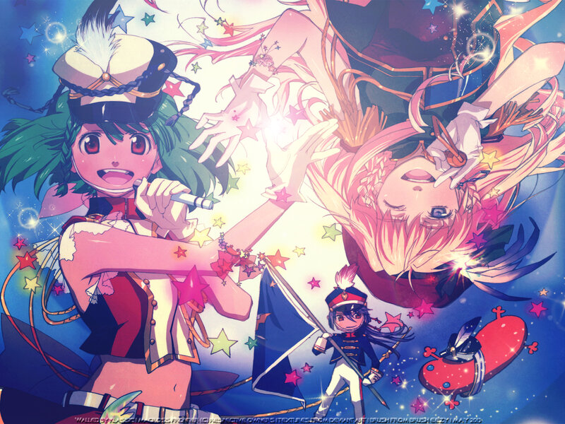 Anime Characters in Performance — Blue