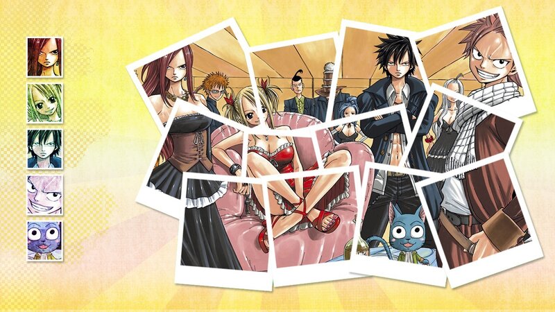 Anime Characters in Photos — Yellow