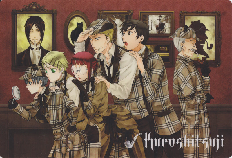 Anime Characters in Plaid Coats