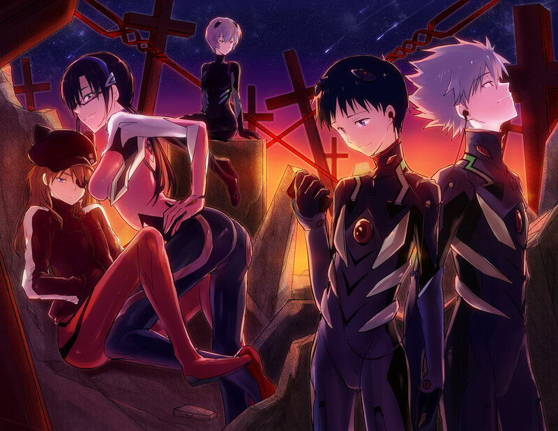 Anime Characters in Plugsuits