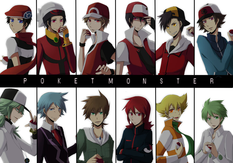 Anime Characters in Red Hats