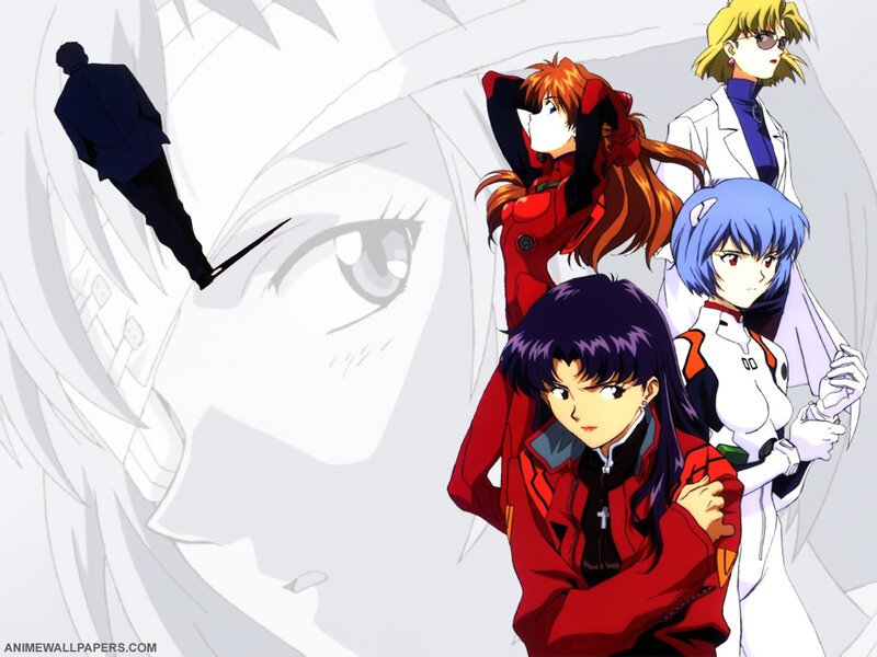 Anime Characters in Red Suits — Dramatic, Eye