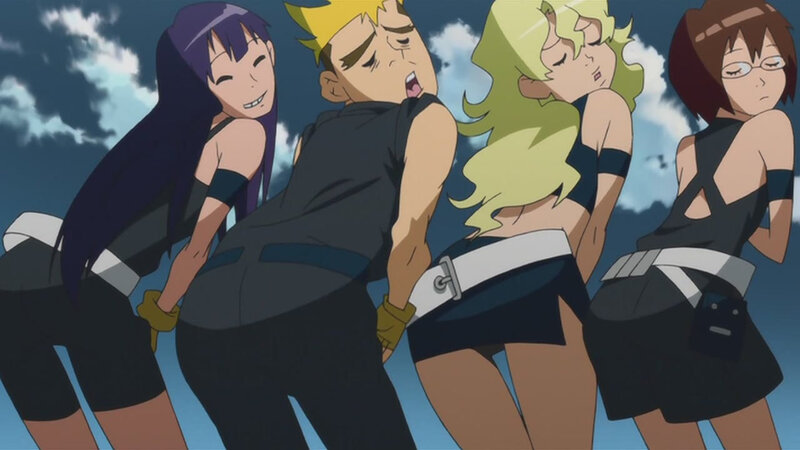 anime characters in revealing outfits