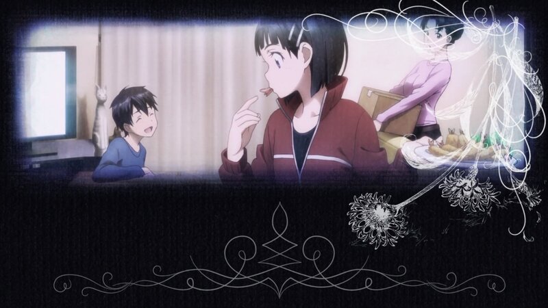 Anime Characters in Room — Black, Nostalgic
