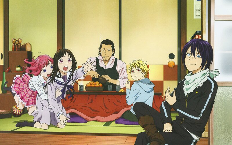 Anime Characters in Room — Green, Calm