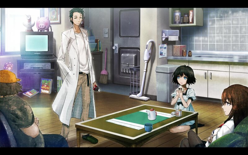 Anime Characters in Room — Green