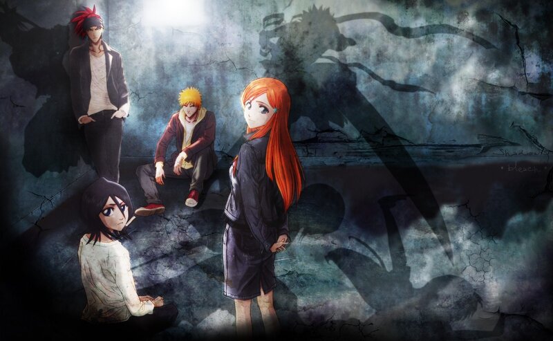 Anime Characters in Ruin — Orange