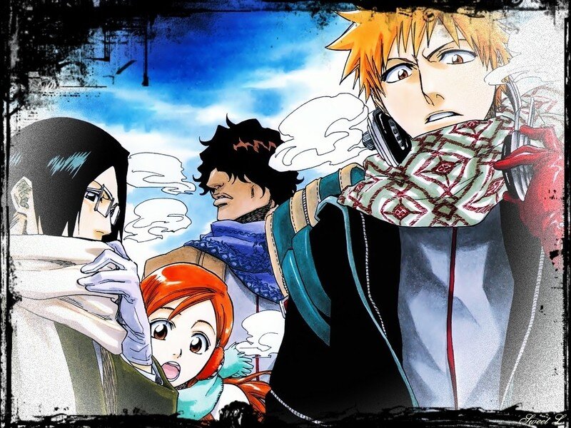 Anime Characters in Scarf