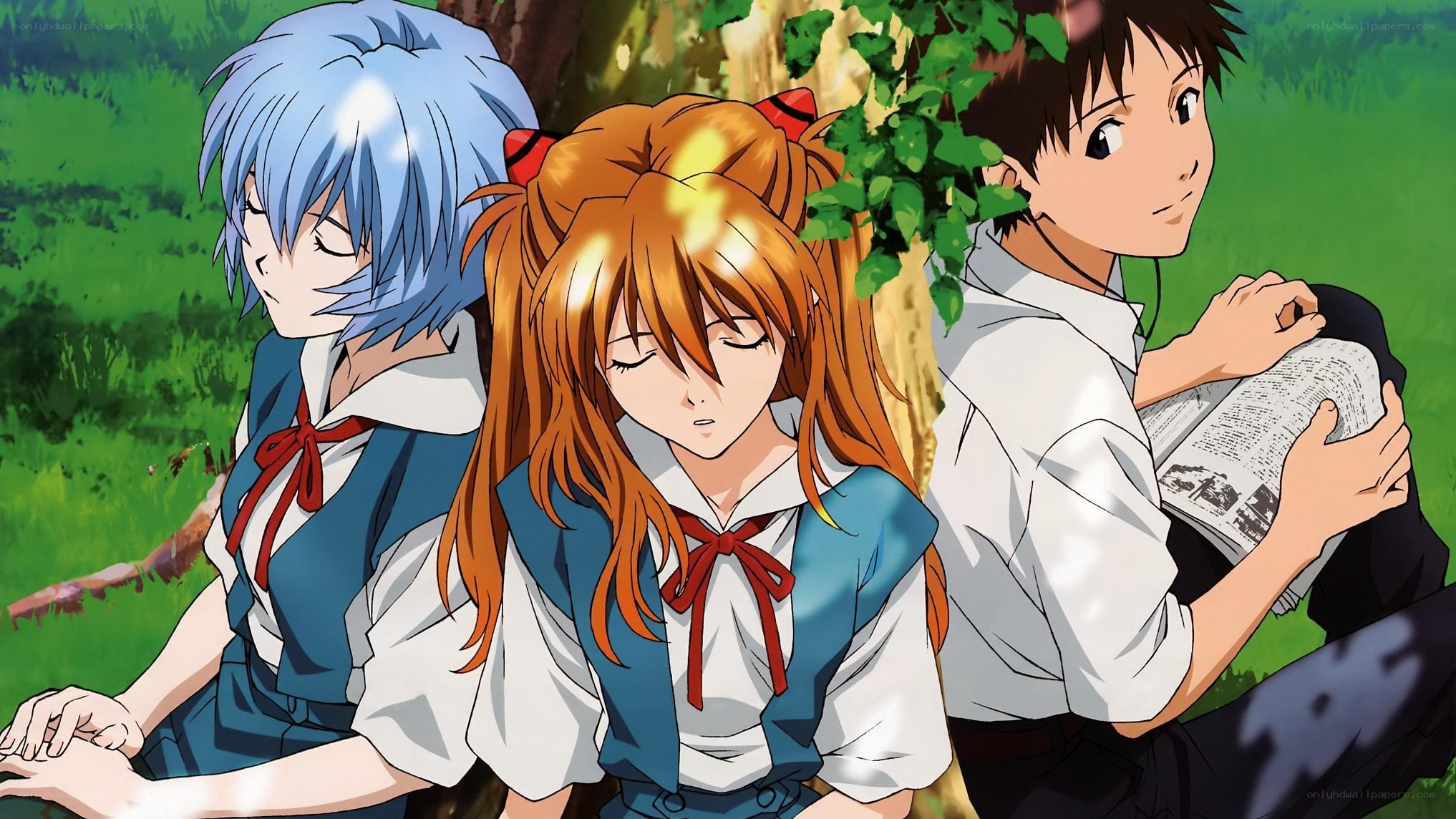 anime characters in school uniforms