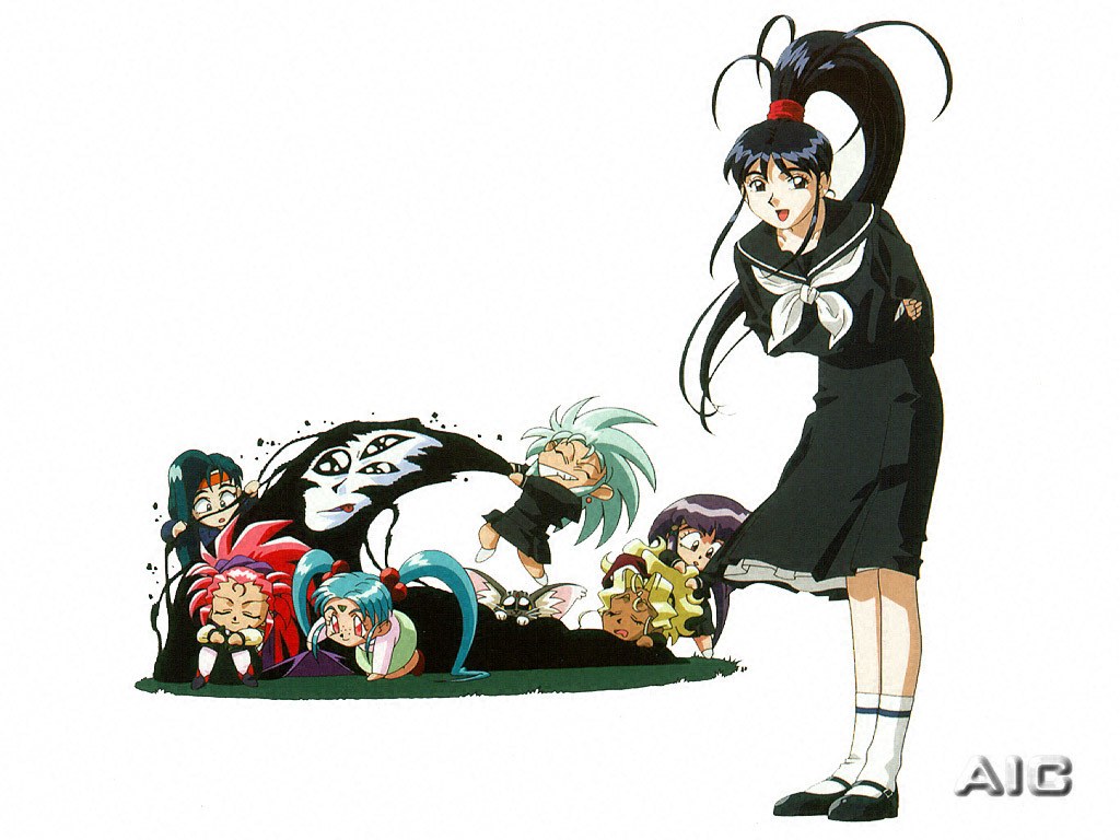 anime characters in school uniforms
