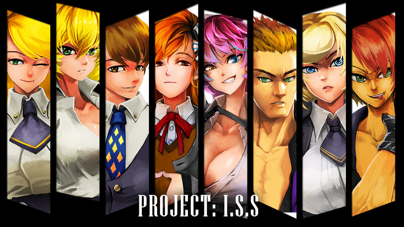 Anime Characters in School Uniforms — Black, Dramatic, Manga, School Uniform, Sleeveless Shirt