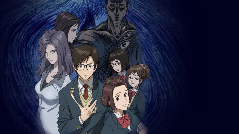 Anime Characters in School Uniforms — Blue, Dramatic, School Uniform, Monster
