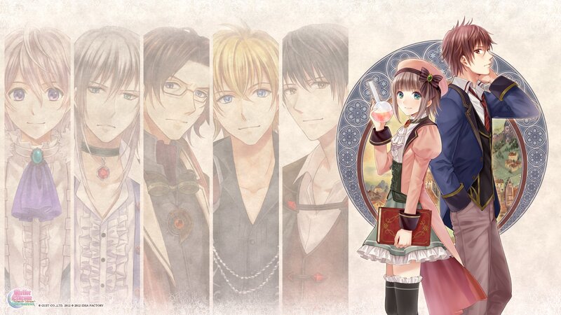 Anime Characters in School Uniforms — Pink, Calm