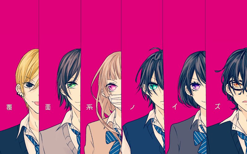 Anime Characters in School Uniforms — Pink, Dramatic, School Uniform