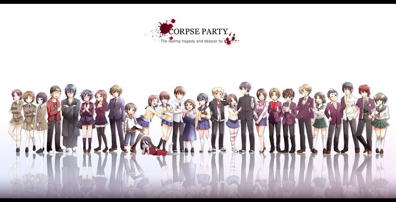 Anime Characters in School Uniforms — White, Dramatic, School Uniforms
