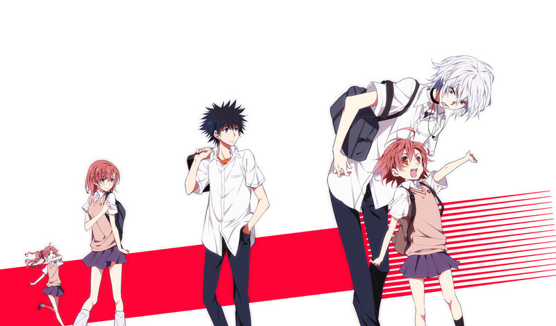 Anime Characters in School Uniforms — White, Dynamic, School Uniform