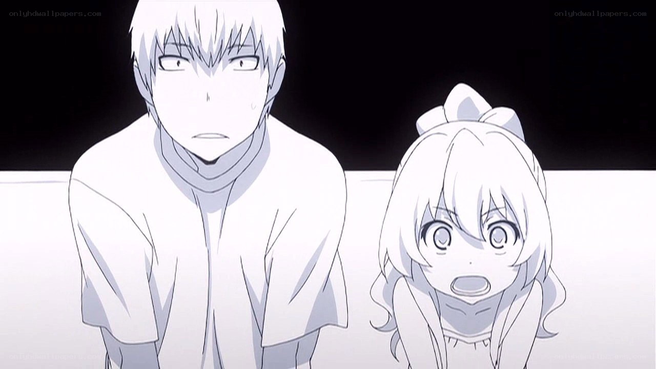 anime characters in shock