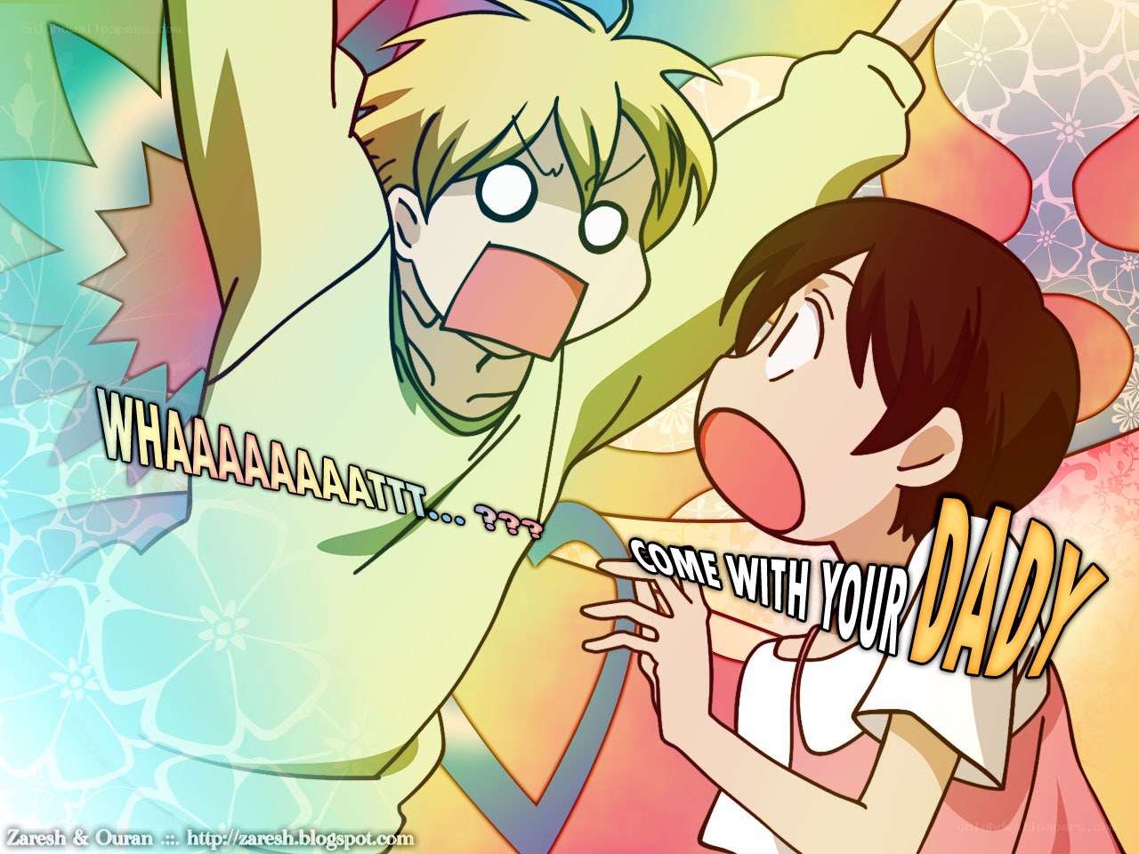 anime characters in shock