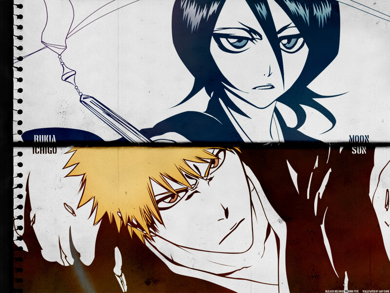 Anime Characters in Sketch Style