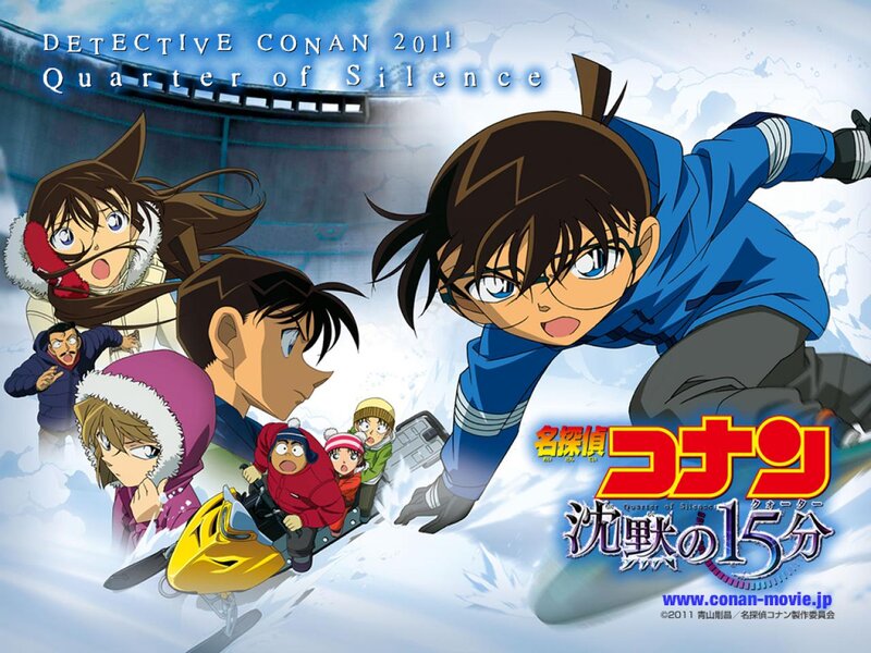 Anime Characters in Snow — Blue, Action