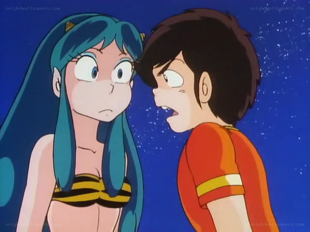 anime characters in space