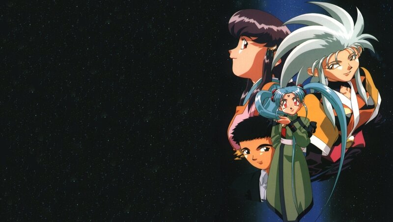 anime characters in space