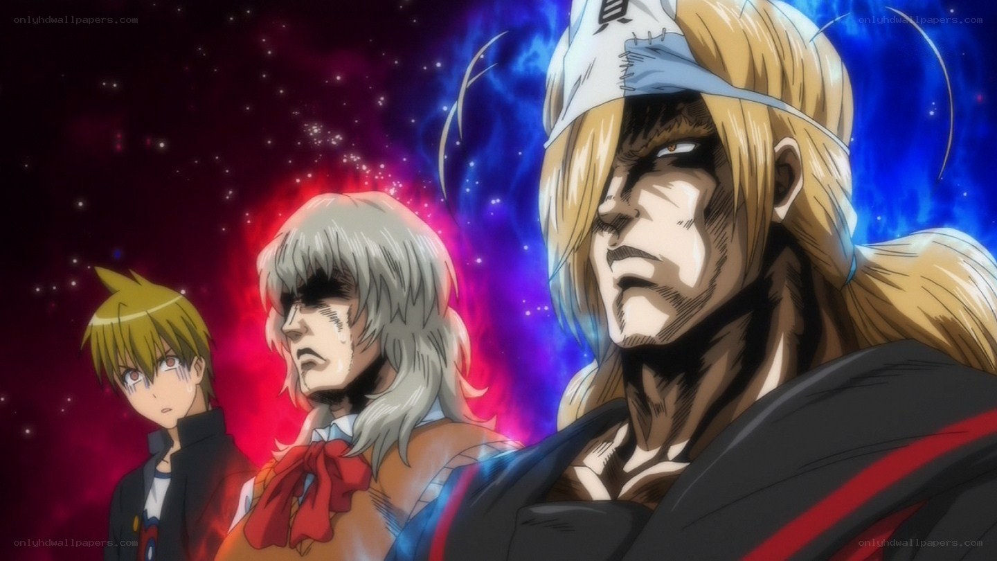 anime characters in space