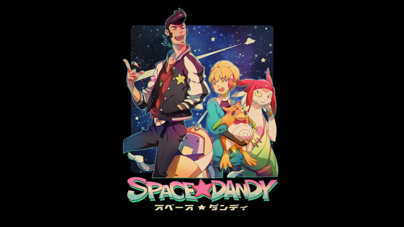 Anime Characters in Space — Purple, Adventurous
