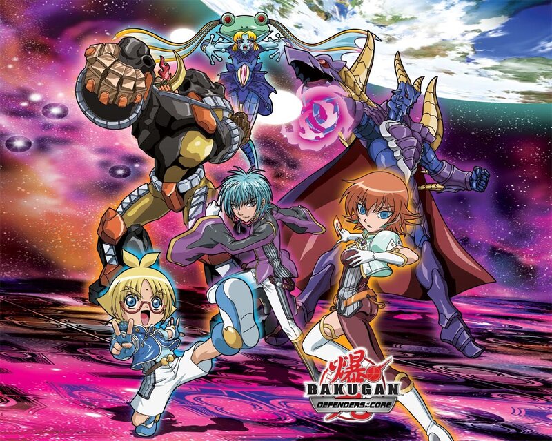 Anime Characters in Space — Purple, Dramatic, Monsters