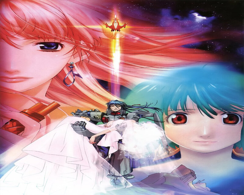 Anime Characters in Space — Red