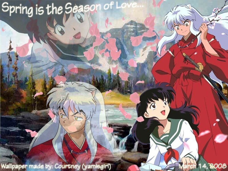 Anime Characters in Spring — Red