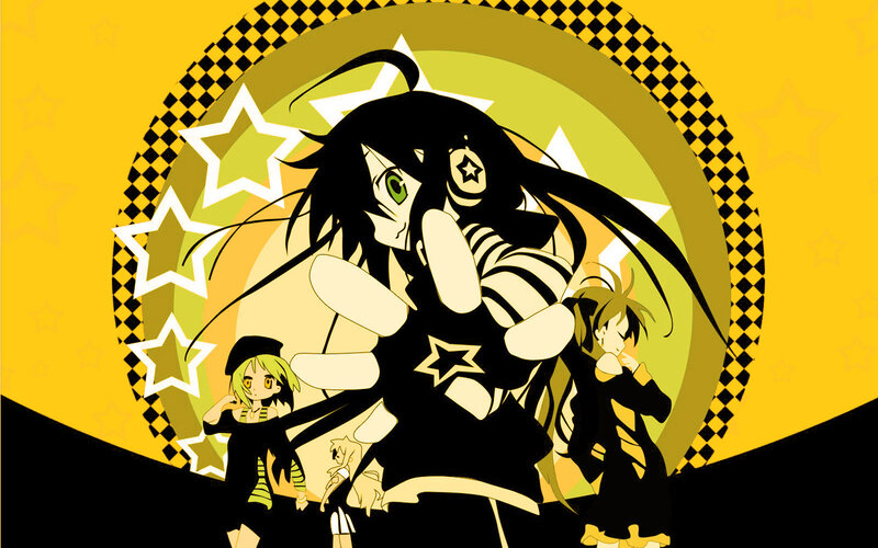 Anime Characters in Stars