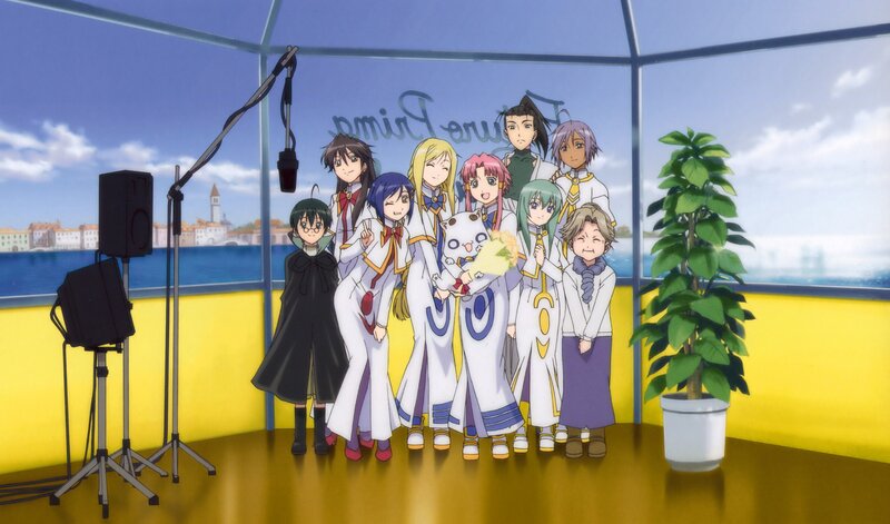 Anime Characters in Studio