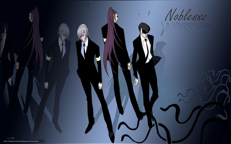 Anime Characters in Suits — Black, Dramatic, Night