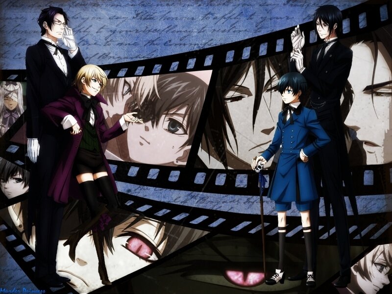 Anime Characters in Suits — Blue